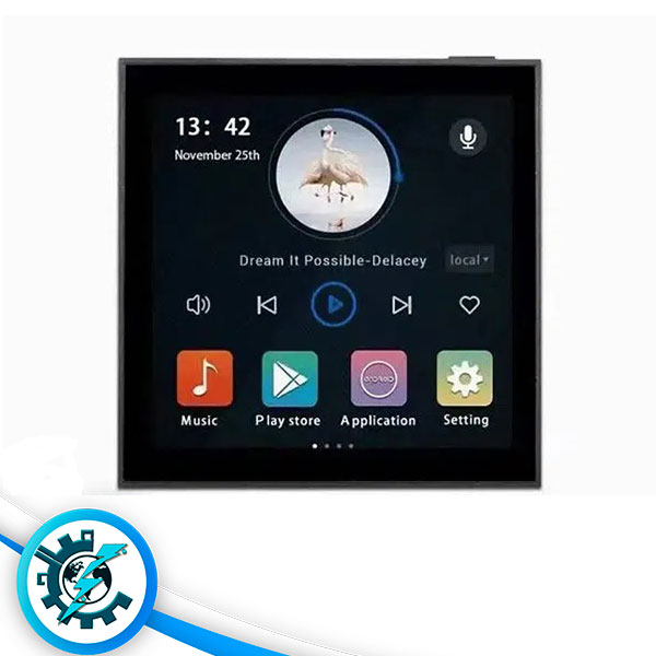 آمپلی فایر لمسی دیواری 4 اینچ JX805 آمپلی فایر لمسی دیواری 4 اینچ JX805 - تصویر 1