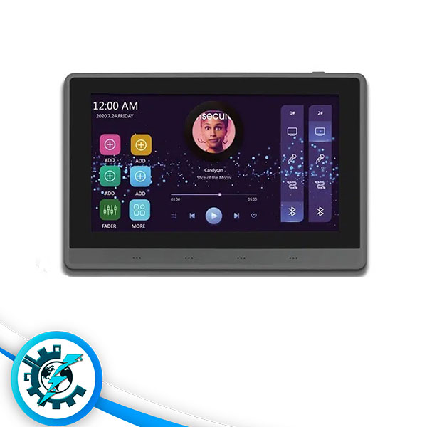 آمپلی فایر لمسی دیواری 7 اینچ JX701 آمپلی فایر لمسی دیواری 7 اینچ JX701 - تصویر 1