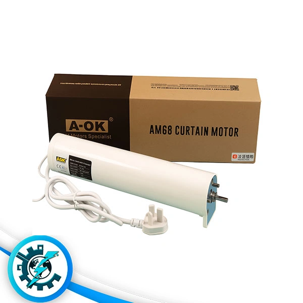 موتور پرده برقی کناررو هوشمند 5 سیم A-OK AM68-1.5/100-EM-GP موتور پرده برقی کناررو هوشمند 5 سیم A-OK AM68-1.5/100-EM-GP - تصویر 1